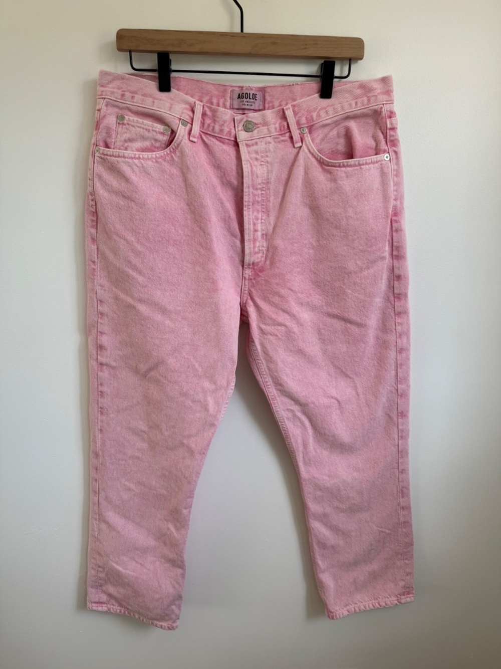 Agolde Riley High Rise Straight Leg Jean | Size 32 - Picture 4 of 4